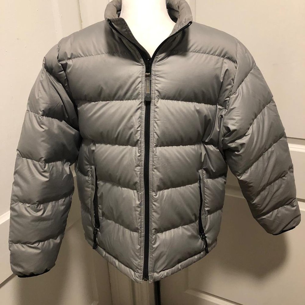 Eddie Bauer Winter Snow Down Light Puffer Size XL